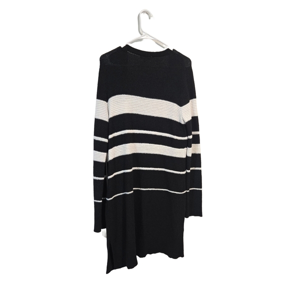 Calvin Klein Black and White Cardigan Sweater - Picture 4 of 9